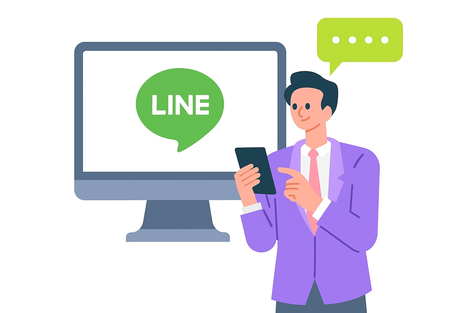 LINE連携イメージ